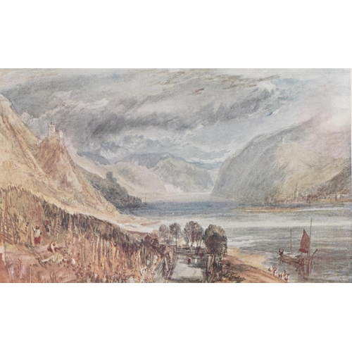 805 - Turner's Watercolours at Farnley Hall, six volumes parts 1-6