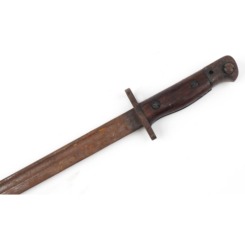 1266 - British military Wilkinson World War I 1907 pattern bayonet, 56cm in length