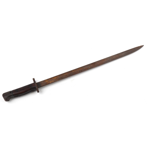 1266 - British military Wilkinson World War I 1907 pattern bayonet, 56cm in length