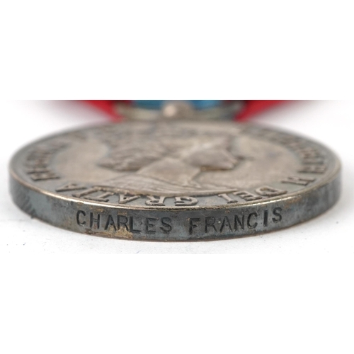 1231 - Two British military World War II medals and Elizabeth II Imperial Service medal awarded to Charles ... 