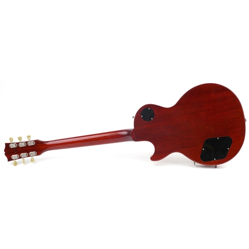 Gibson Les Paul Epiphone Electric Guitar, Natural Wood Finish, Mother Of Pearl Inlay On Neck, In - Foto 12