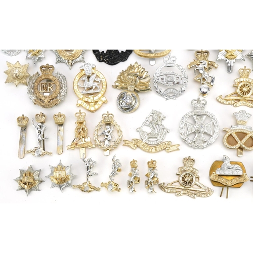 1258 - Military interest cap badges including Gloucestershire, Fearnaught and Royal Hampshire