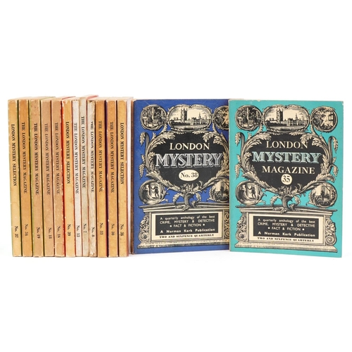 796 - The London Mystery magazines, various issues including number 7 and number 8