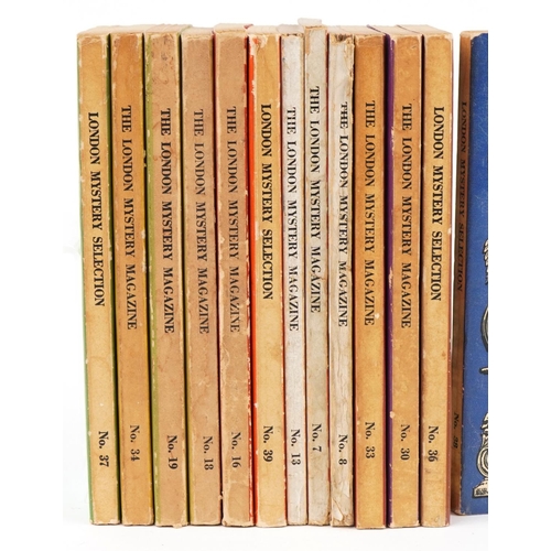 796 - The London Mystery magazines, various issues including number 7 and number 8