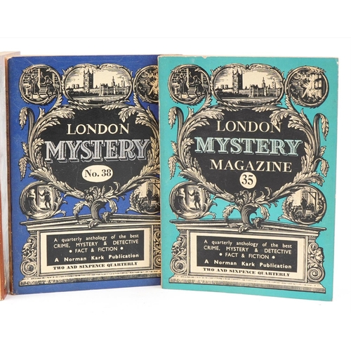 796 - The London Mystery magazines, various issues including number 7 and number 8