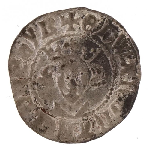 695 - Edward I or II hammered silver penny