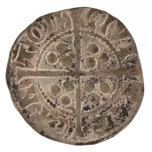 695 - Edward I or II hammered silver penny