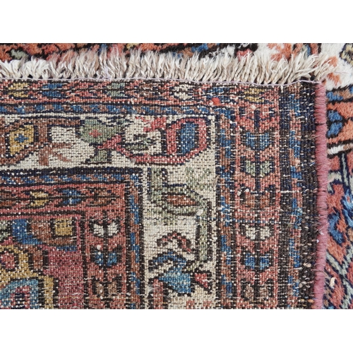 1005 - Rectangular Turkish carpet runner having a geometric design, 490cm x 90cm