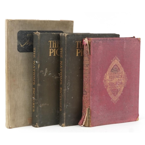 795A - Art and antique related hardback books comprising The Nation's Pictures, Augustus John and Old Engla... 