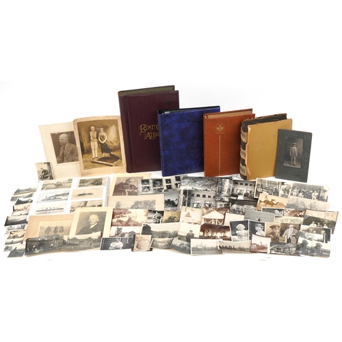 775 - Collection of early 20th century and later ephemera including postcards of ships, soldiers in unifor... 