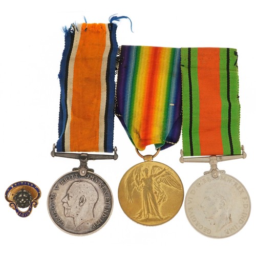 1232 - British military World War I and World War three medal group including World War I pair awarded to G... 