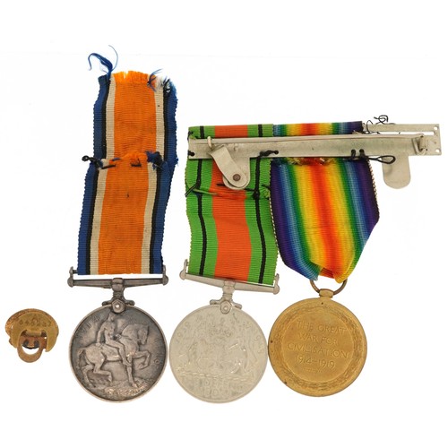 1232 - British military World War I and World War three medal group including World War I pair awarded to G... 