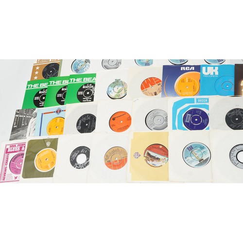 925 - 45rpm records including T-Rex, Cilla Black, The Fifth Dimension and The Carpenters