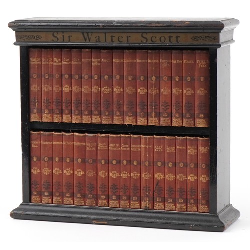 793 - The complete set Handy Volume 'Waverley' by Sir Walter Scott, London published Bradbury Agnew & Co m... 