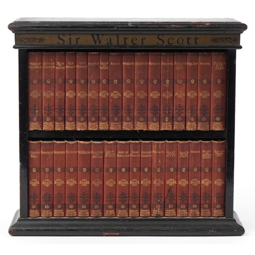 793 - The complete set Handy Volume 'Waverley' by Sir Walter Scott, London published Bradbury Agnew & Co m... 