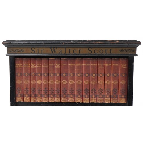 793 - The complete set Handy Volume 'Waverley' by Sir Walter Scott, London published Bradbury Agnew & Co m... 