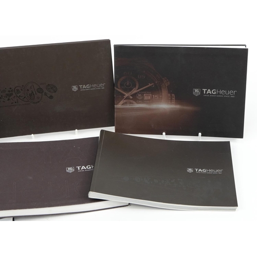 3825 - Six Tag Heuer watch catalogues, various years