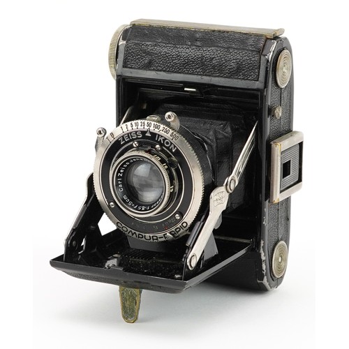 1531 - Vintage Zeiss Ikon Compur-Rapid folding camera with case