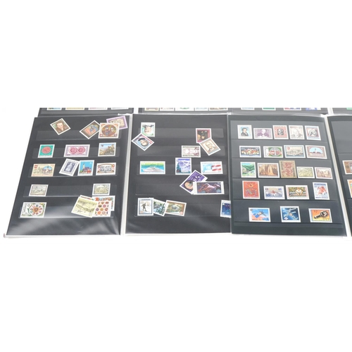 958 - Six Austrian year packs with unmounted stamps, 1990-1995, face value £481.60