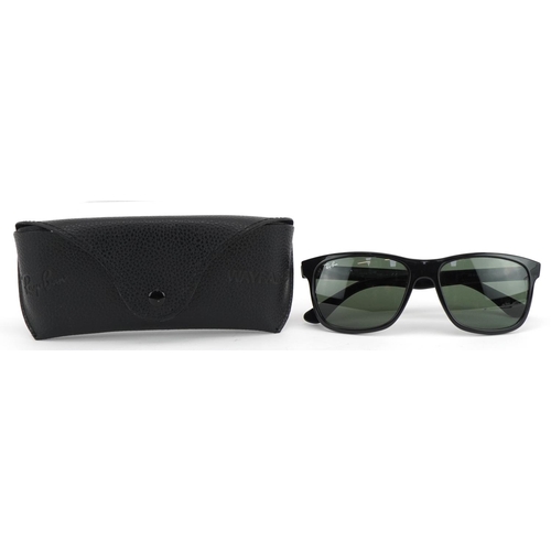 344 - Pair of Ray-Ban Wayfarer sunglasses with case