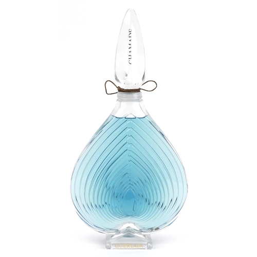 345 - Large Guerlain Chamade shop dummy display scent bottle, 49cm high