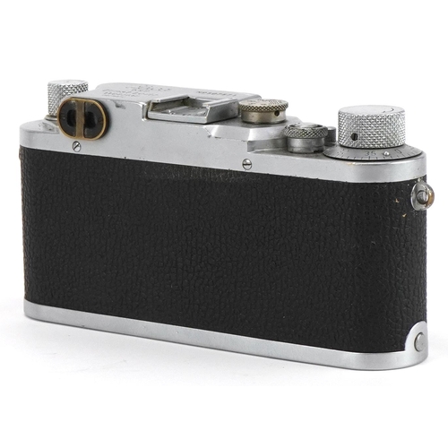 1351 - Leica, German Ernst Leitz Wetzlar IIIC  Rangefinder camera with Wray of London lens, the camera body... 