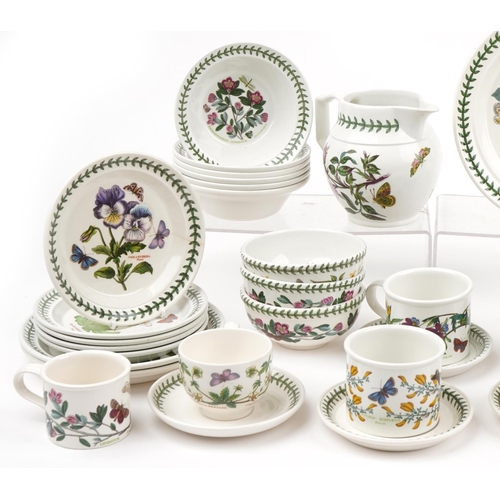 1312 - Portmeirion Botanic Garden and Pomona collectable china and dinnerware including teapot, cups and bo... 