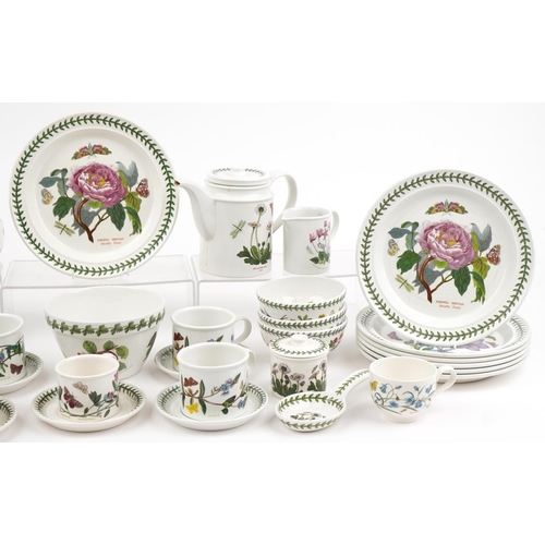 1312 - Portmeirion Botanic Garden and Pomona collectable china and dinnerware including teapot, cups and bo... 