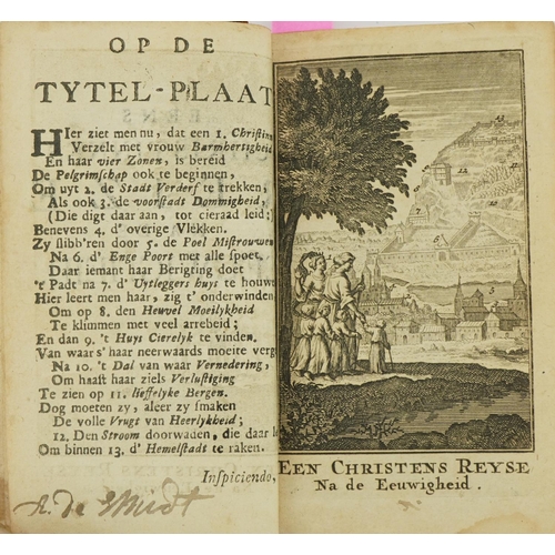 902 - 18th Century Dutch Christian travel book by Abraham Cornelius , dated Amsterdam 1769