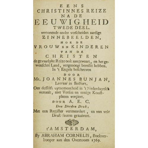 902 - 18th Century Dutch Christian travel book by Abraham Cornelius , dated Amsterdam 1769