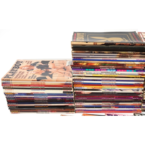 954 - Large collection of 1970s and later Playboy Entertainment for Men magazines