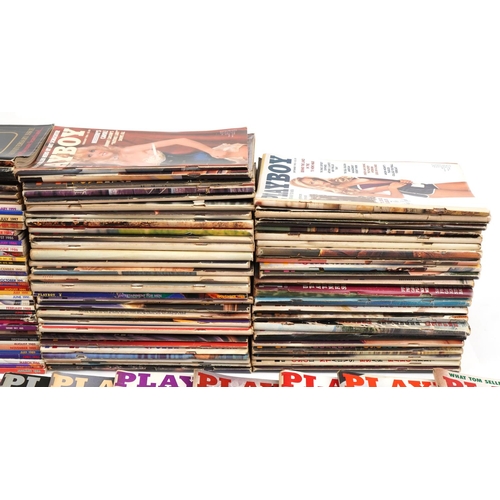 954 - Large collection of 1970s and later Playboy Entertainment for Men magazines