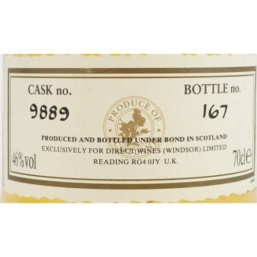 108 - Bottle of First Cask 1976 Inchgower Speyside 18 Year Old Malt whisky, cask number 9889, bottle numbe... 