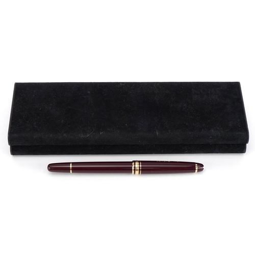 80 - Montblanc Meisterstuck rollerball pen with box and paperwork