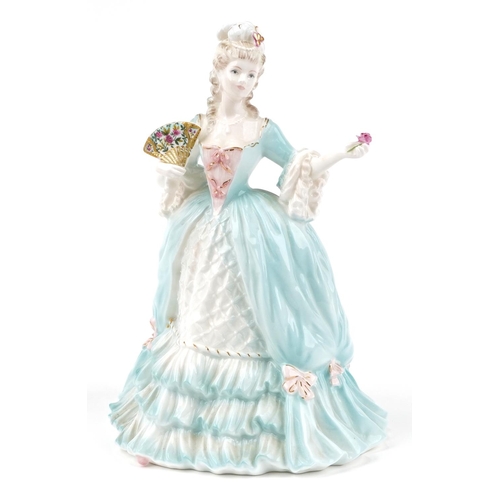 1303 - Coalport Femmes Fatales figurine, Marie Antoinette limited edition 1228/12500, 23cm high