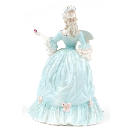 1303 - Coalport Femmes Fatales figurine, Marie Antoinette limited edition 1228/12500, 23cm high