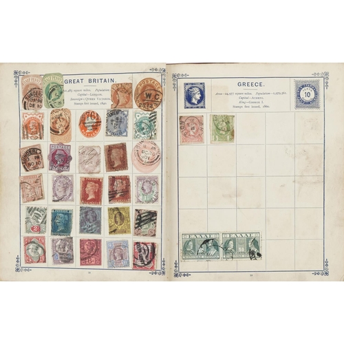 936 - 19th century and later Great Britain and world stamps housed in two stamp albums