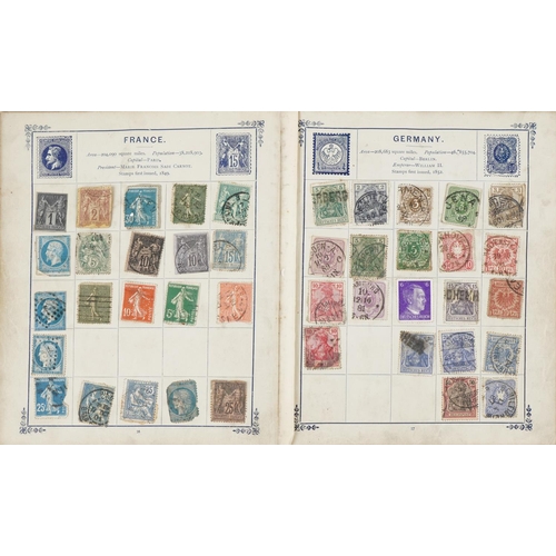 936 - 19th century and later Great Britain and world stamps housed in two stamp albums