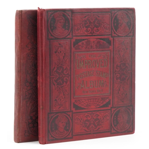 936 - 19th century and later Great Britain and world stamps housed in two stamp albums