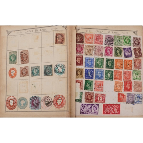 946 - Extensive collection of 19th century and later British and world stamps, some arranged in albums and... 