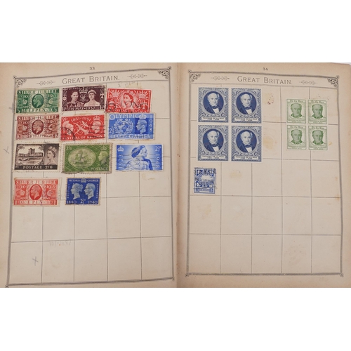 946 - Extensive collection of 19th century and later British and world stamps, some arranged in albums and... 