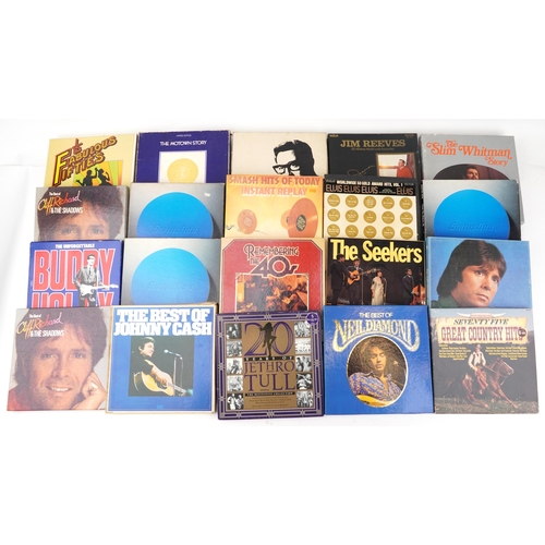 1872 - Vinyl LP box sets including Buddy Holly, The Motown Story, Cliff Richard, The Seekers and Status Quo