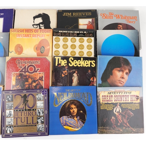 1872 - Vinyl LP box sets including Buddy Holly, The Motown Story, Cliff Richard, The Seekers and Status Quo