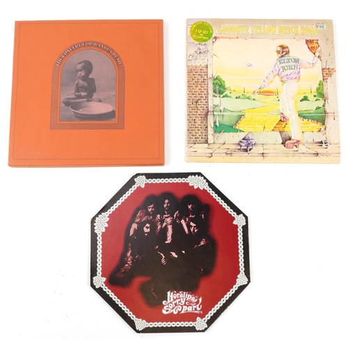 1864 - Vinyl LP records including The Concert for Bangladesh George Harrison box set with booklet, Horslips... 