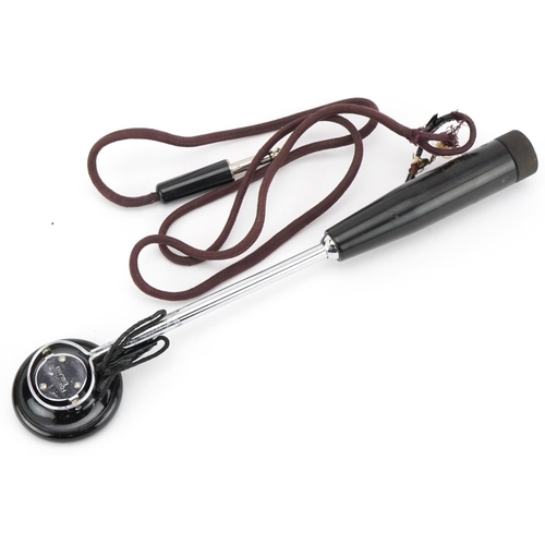 1488 - Vintage Fortiphone earpiece, 29.5cm in length