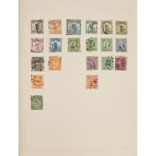 964 - 19th century and later world stamps arranged in an album including Abyssinia and Denmark