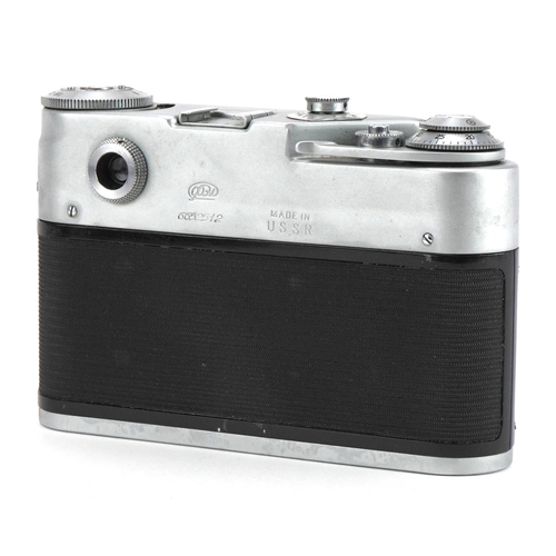 1352 - Russian FED 4 camera with leather case