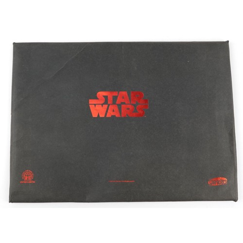 1643 - Star Wars ephemera including classic movie poster collection, Revenge of the Sith morphing lithograp... 