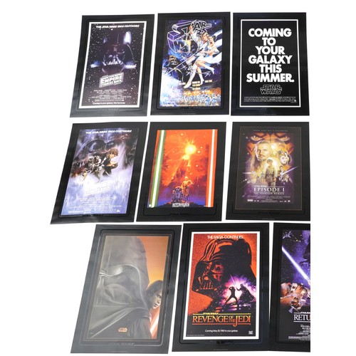 1643 - Star Wars ephemera including classic movie poster collection, Revenge of the Sith morphing lithograp... 