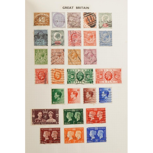 939 - British Commonwealth and world stamps arranged in two albums including postage due